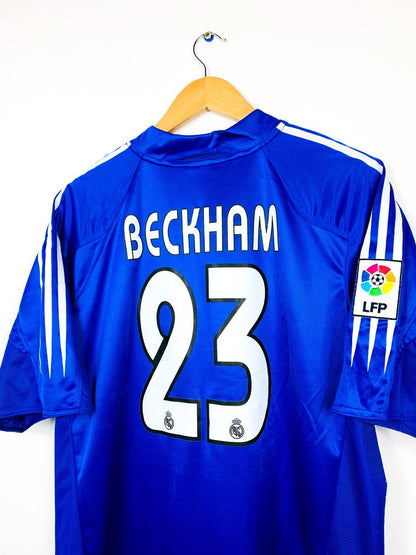 REAL MADRID 2004/2005 THIRD SHIRT #23 BECKHAM