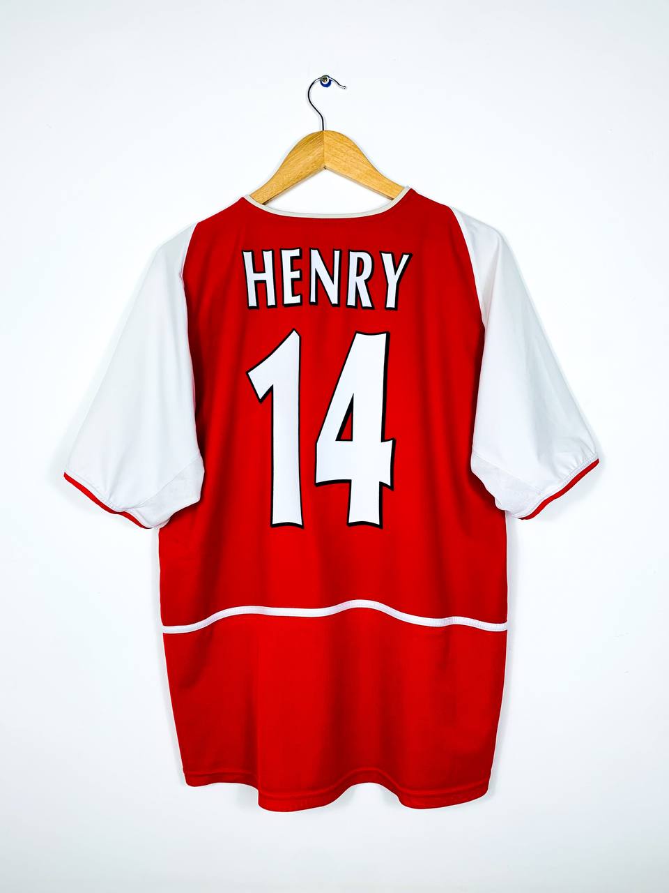 ARSENAL 2002/2004 HOME SHIRT #14 HENRY