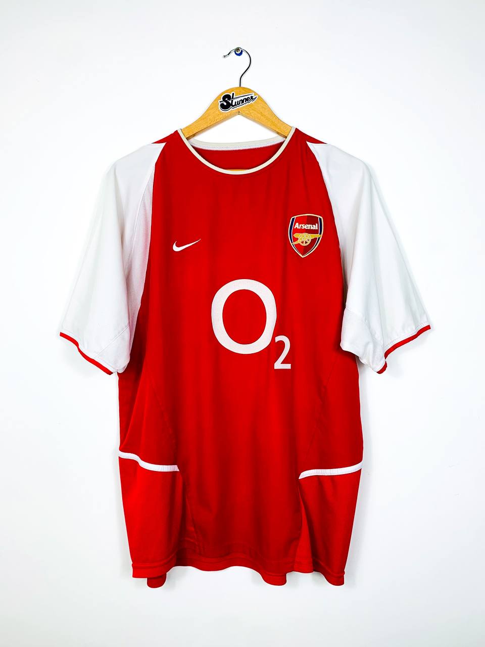 ARSENAL 2002/2004 HOME SHIRT #14 HENRY