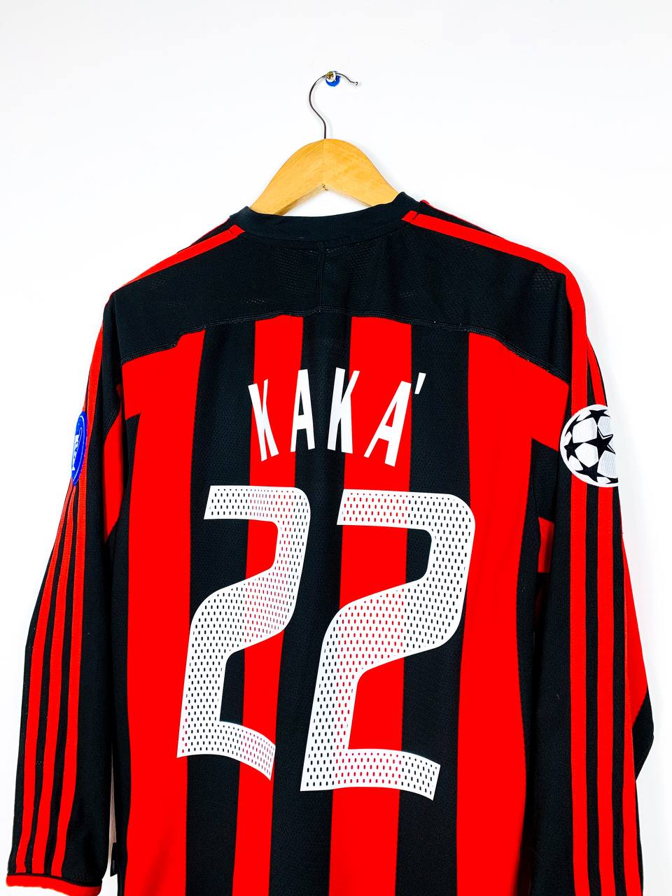 AC MILAN 2003/2004 HOME SHIRT #22 KAKA [L/S]