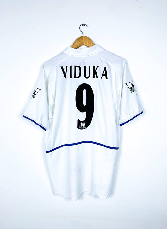 LEEDS UNITED 2002/2003 HOME SHIRT #9 VIDUKA