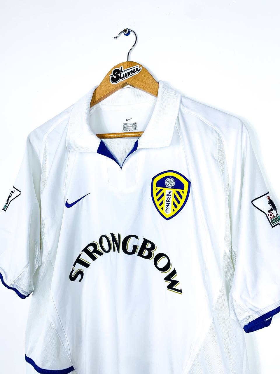 LEEDS UNITED 2002/2003 HOME SHIRT #9 VIDUKA