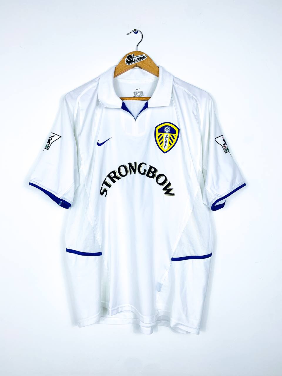 LEEDS UNITED 2002/2003 HOME SHIRT #9 VIDUKA