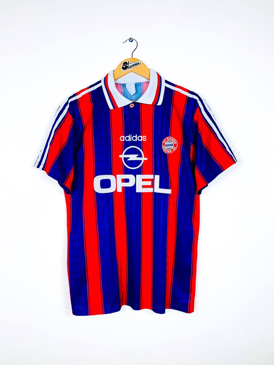 BAYERN MUNICH 1995/1997 HOME SHIRT #18 KLINSMANN