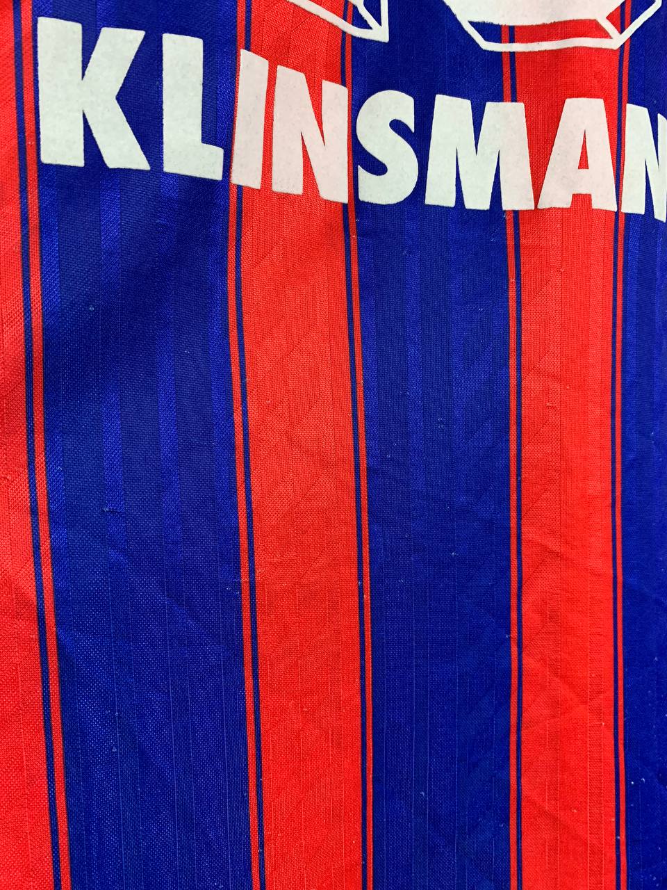 BAYERN MUNICH 1995/1997 HOME SHIRT #18 KLINSMANN
