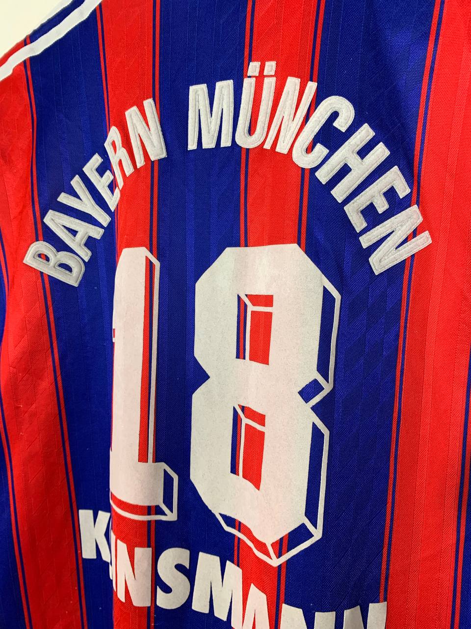 BAYERN MUNICH 1995/1997 HOME SHIRT #18 KLINSMANN