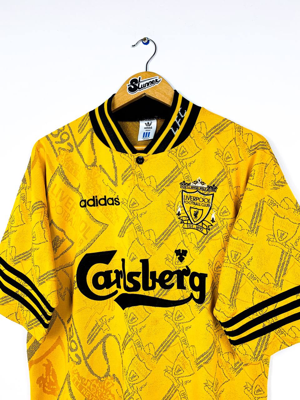 LIVERPOOL 1994/1996 THIRD SHIRT #9 RUSH