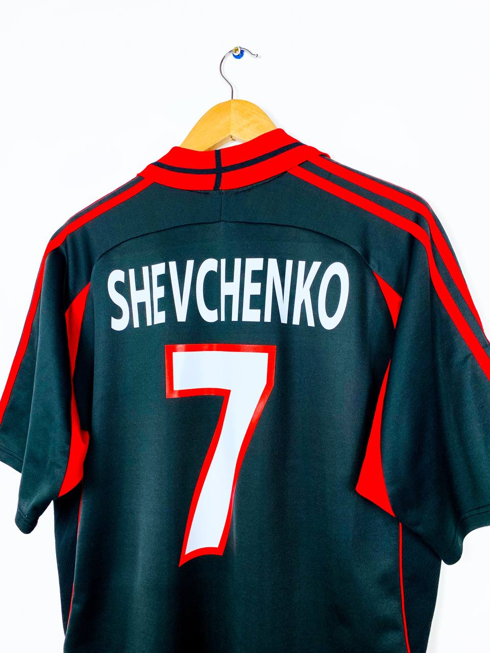 AC MILAN 2000/2001 THIRD SHIRT #7 SHEVCHENKO