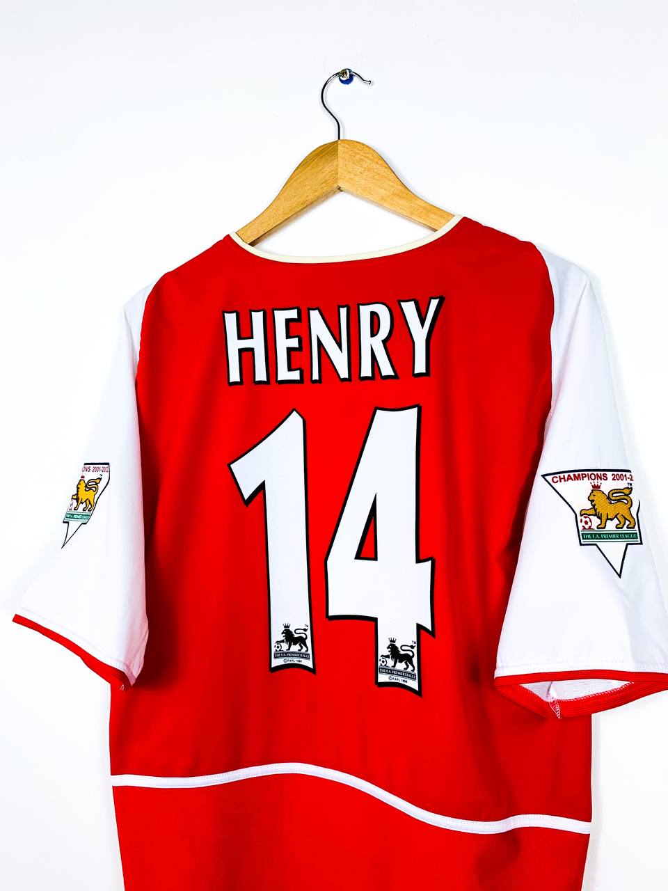 ARSENAL 2002/2004 HOME SHIRT #14 HENRY