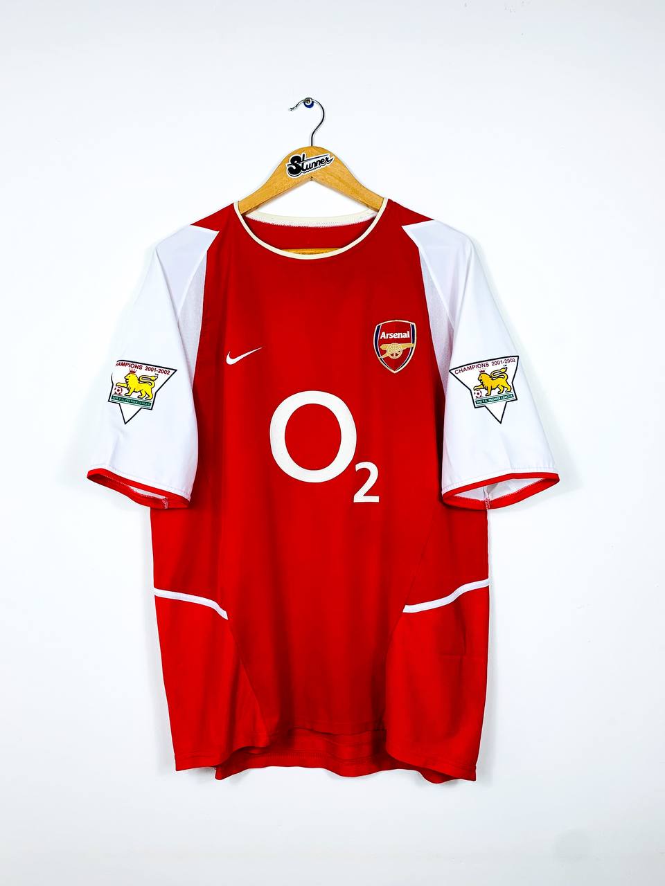 ARSENAL 2002/2004 HOME SHIRT #14 HENRY