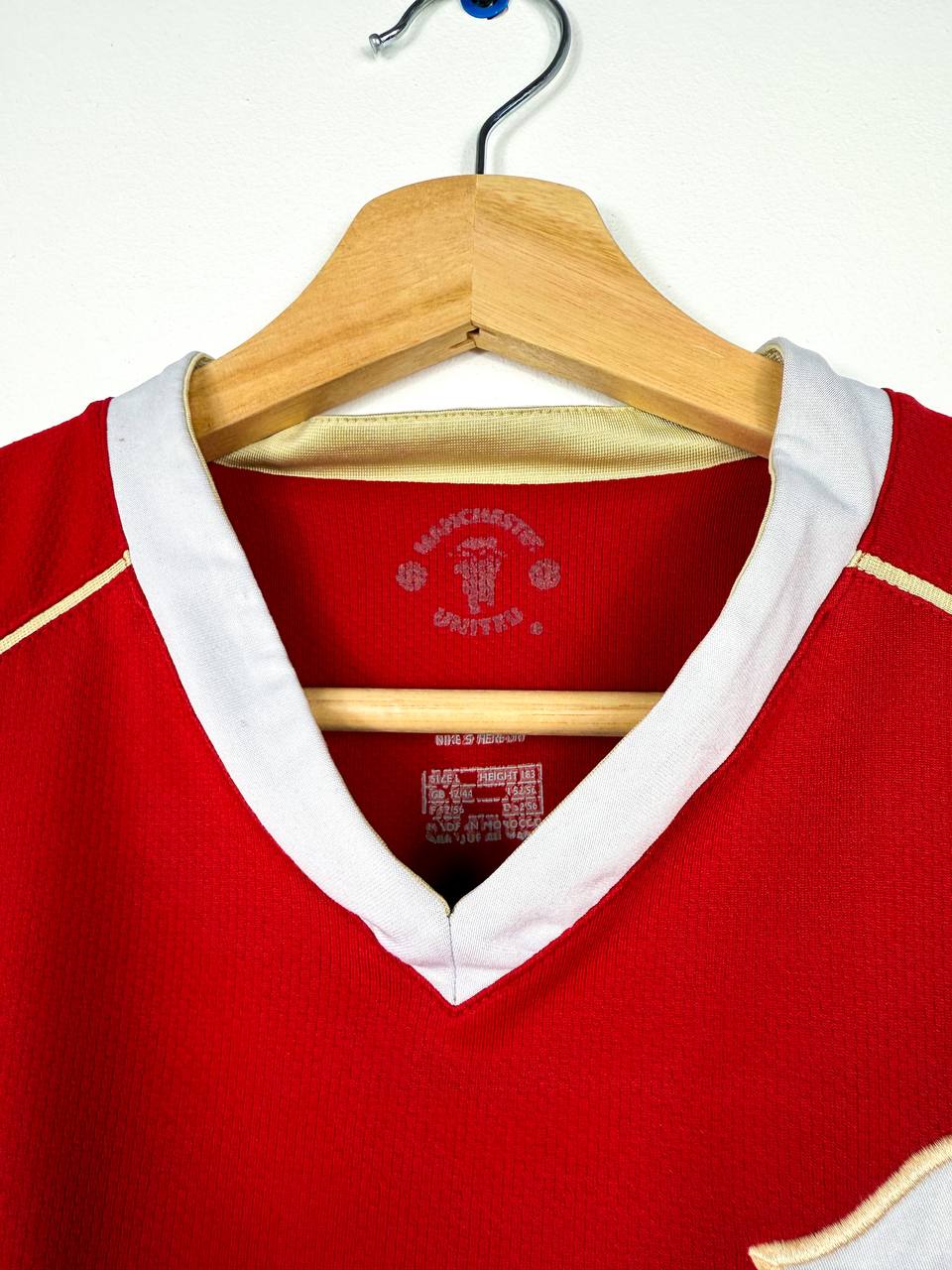 MANCHESTER UNITED 2006/2007 HOME SHIRT #7 RONALDO [L]