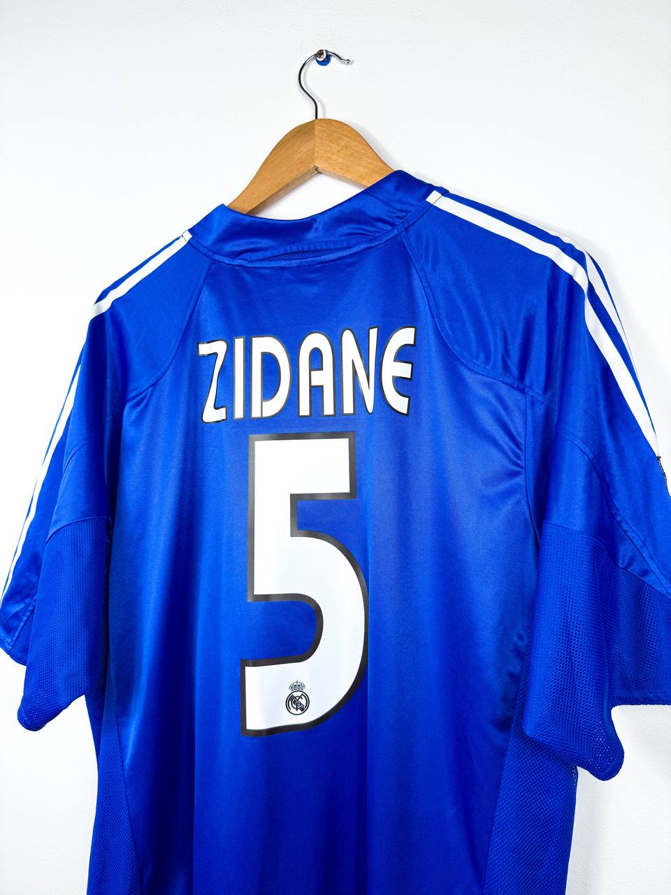 REAL MADRID 2004/2005 THIRD SHIRT #5 ZIDANE [XL]