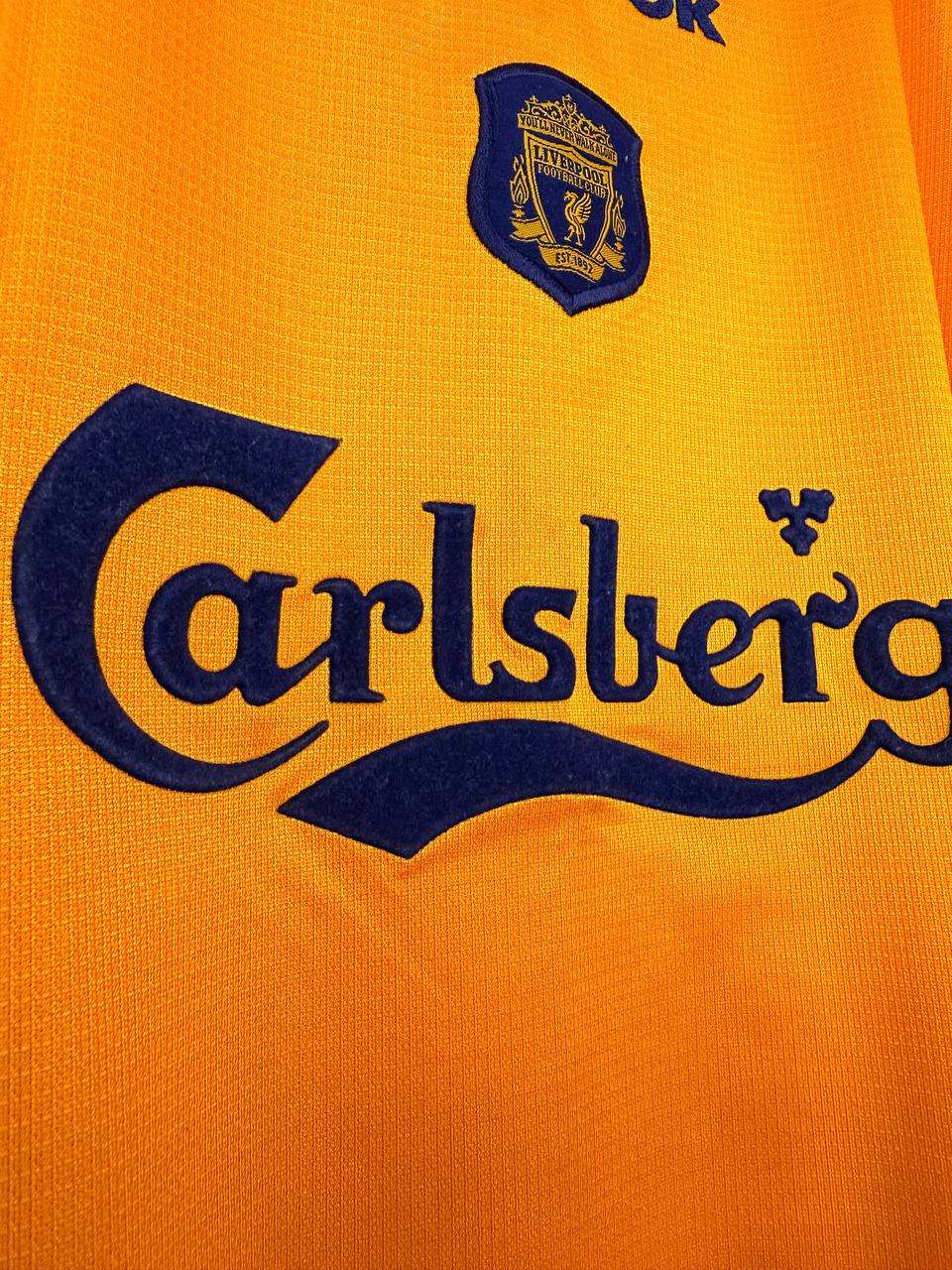 LIVERPOOL 2000/2001 AWAY SHIRT #17 GERRARD [L]