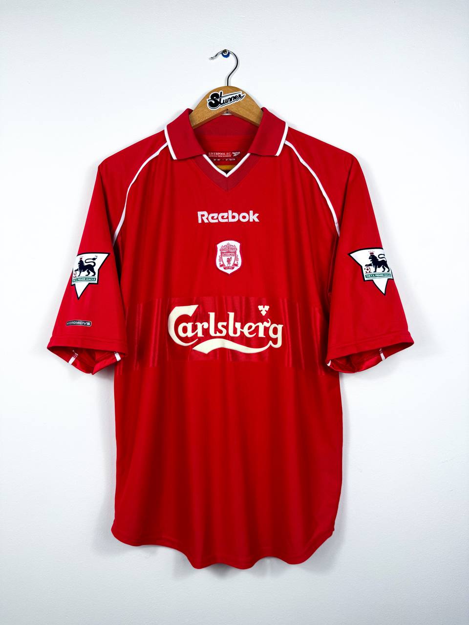 LIVERPOOL 2000/2002 HOME SHIRT #17 GERRARD