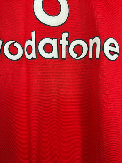 MANCHESTER UNITED 2000/2002 HOME SHIRT #7 BECKHAM [M]