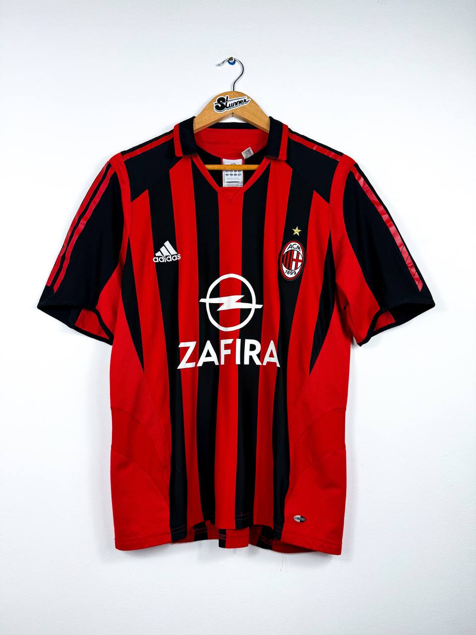 AC MILAN 2005/2006 HOME SHIRT #3 MALDINI