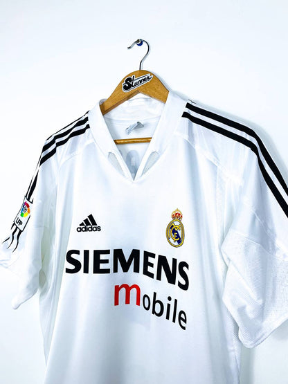 REAL MADRID 2004/2005 HOME SHIRT #5 ZIDANE