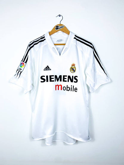 REAL MADRID 2004/2005 HOME SHIRT #5 ZIDANE