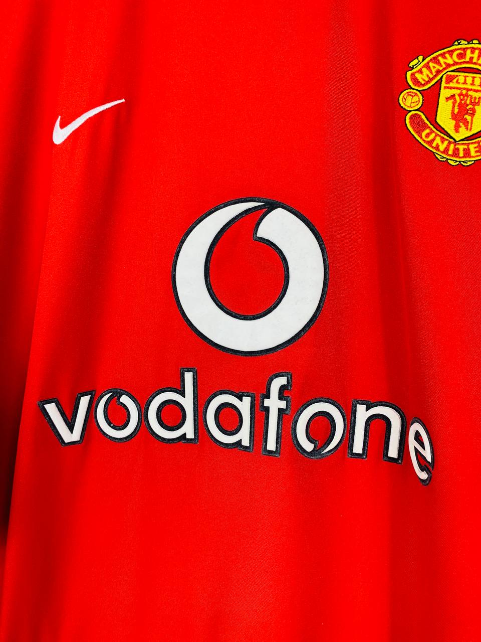 MANCHESTER UNITED 2002/2004 HOME SHIRT #7 RONALDO