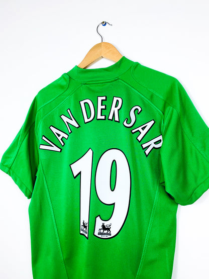 MANCHESTER UNITED 2005/2006 GK SHIRT #19 VAN DER SAR