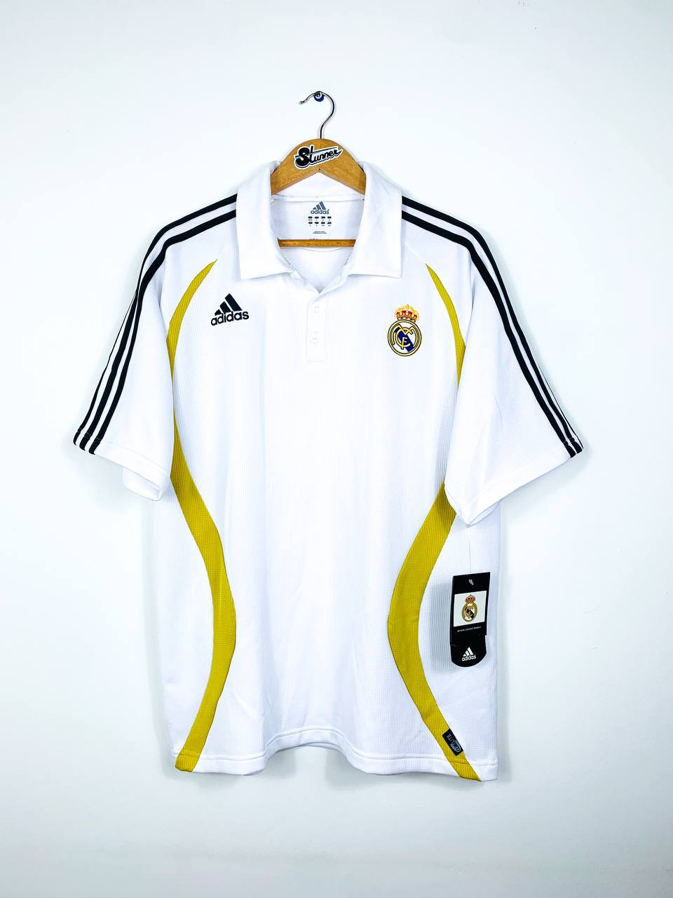 REAL MADRID 2006/2007 TRAINING POLO [BNWT]