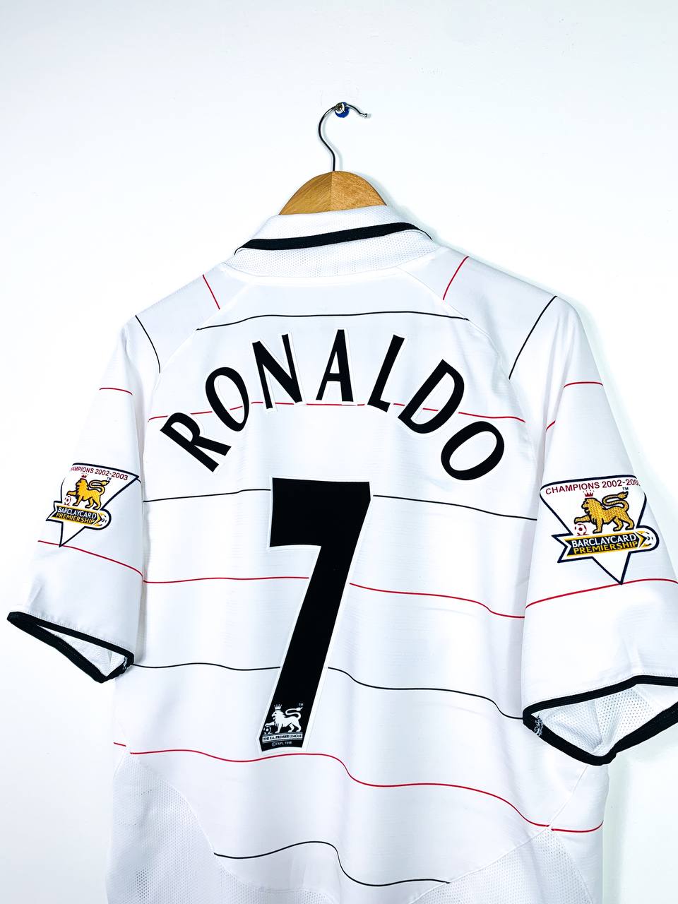 MANCHESTER UNITED 2003/2005 THIRD SHIRT #7 RONALDO