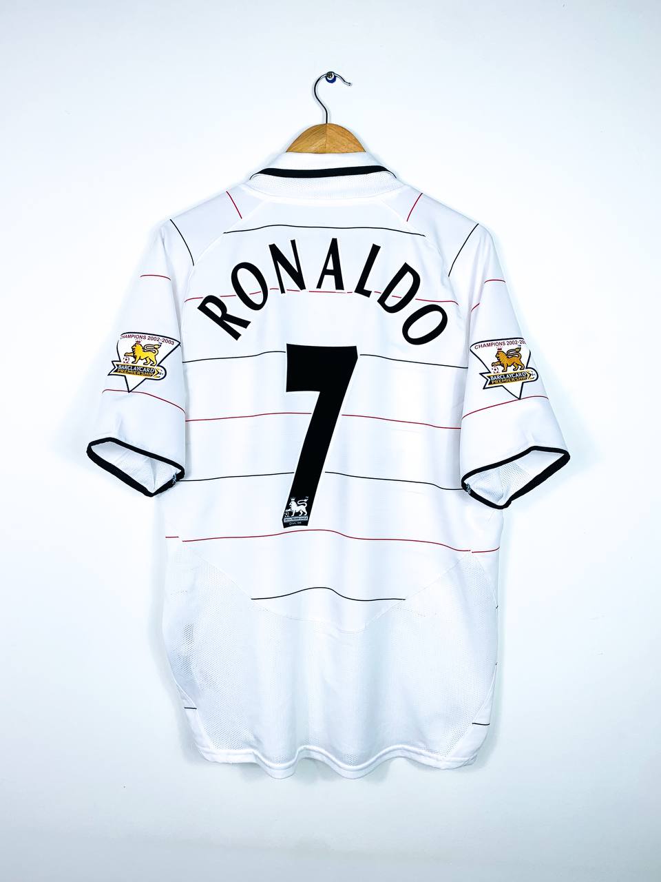 MANCHESTER UNITED 2003/2005 THIRD SHIRT #7 RONALDO