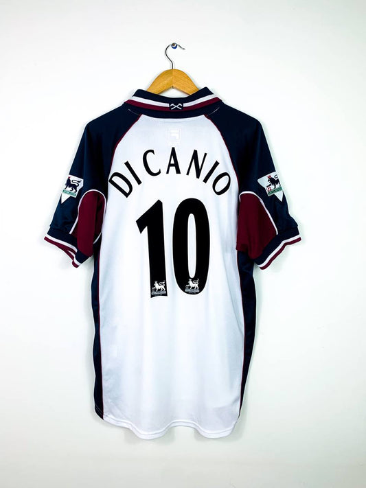 WEST HAM 1999/2001 AWAY SHIRT #10 DI CANIO