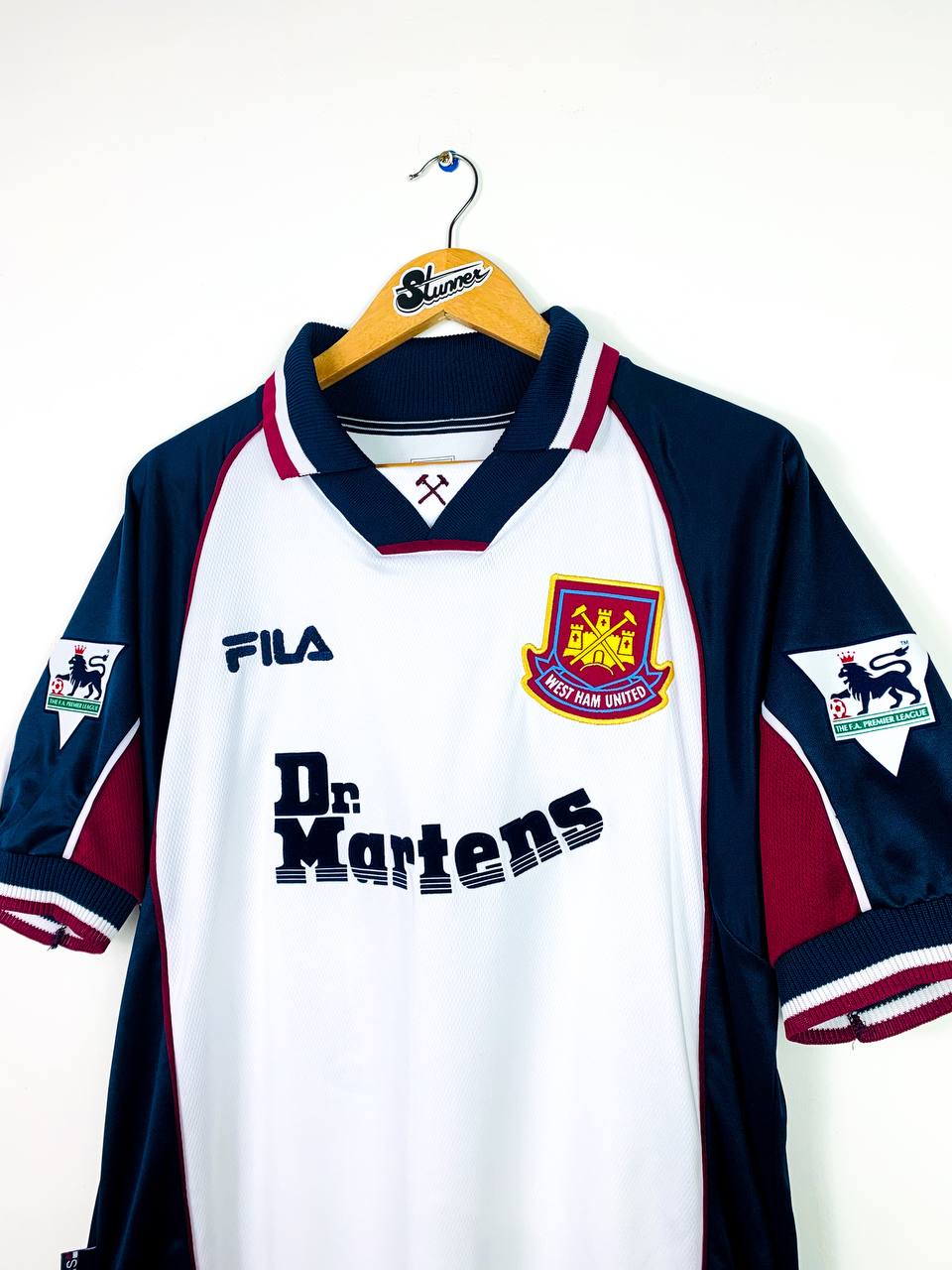 WEST HAM 1999/2001 AWAY SHIRT #10 DI CANIO