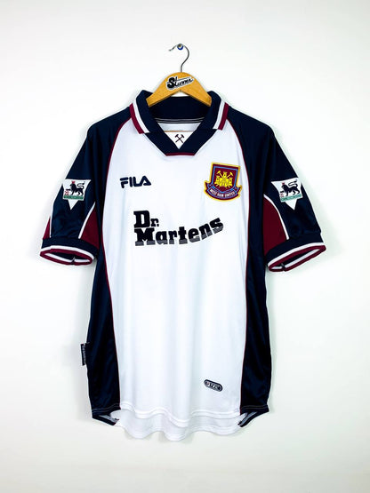 WEST HAM 1999/2001 AWAY SHIRT #10 DI CANIO