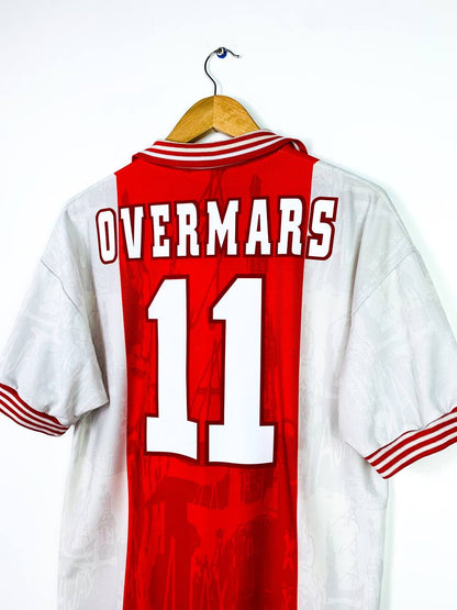 AJAX 1996/1997 HOME SHIRT #11 OVERMARS