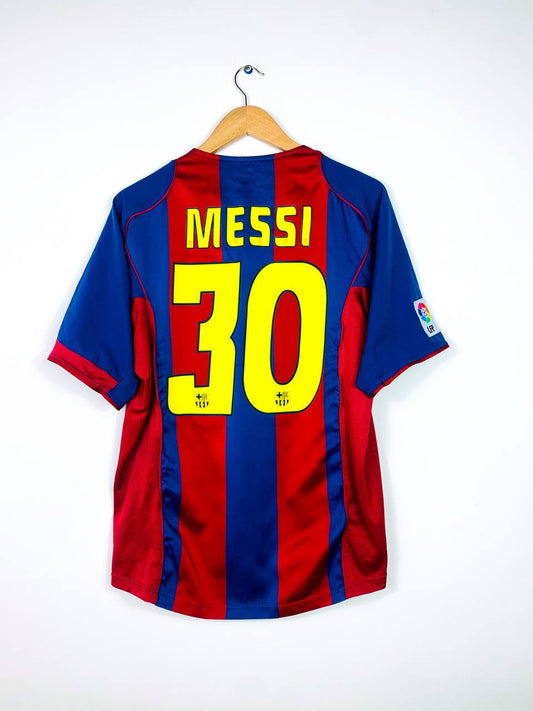 BARCELONA 2004/2005 HOME SHIRT #30 MESSI [M]