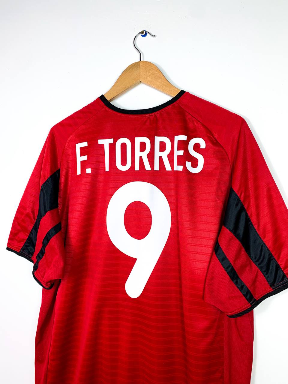 ATLETICO MADRID 2001/2002 AWAY SHIRT #9 F.TORRES