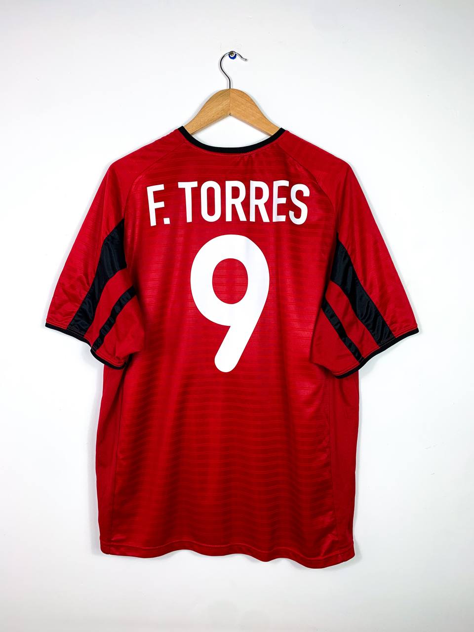 ATLETICO MADRID 2001/2002 AWAY SHIRT #9 F.TORRES