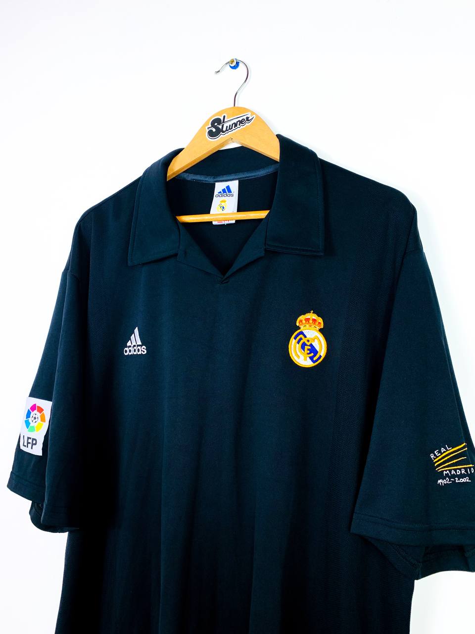 REAL MADRID 2002/2003 AWAY SHIRT #11 RONALDO [XXL]