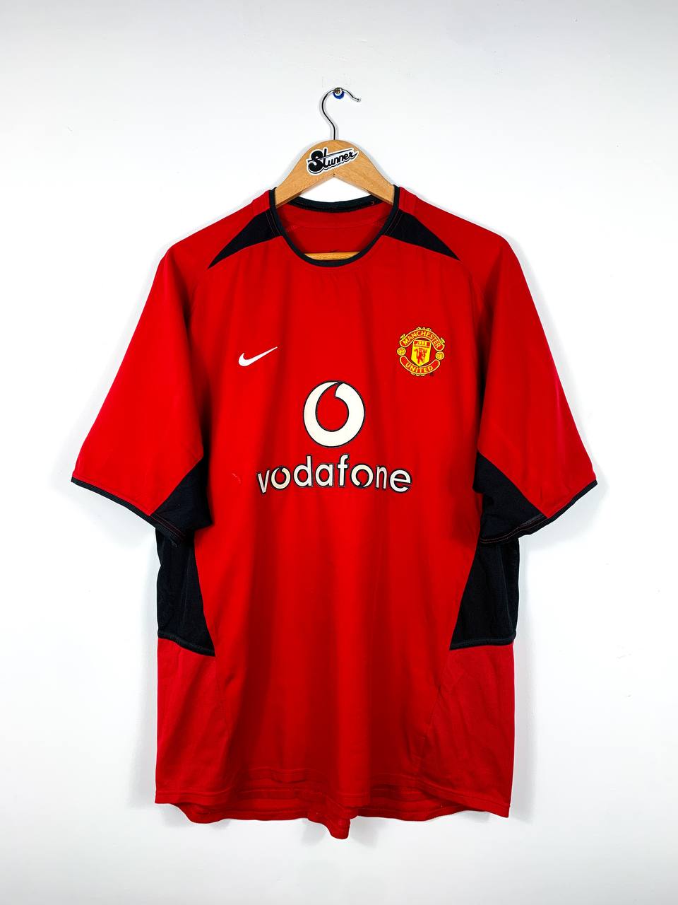 MANCHESTER UNITED 2002/2004 HOME SHIRT #7 BECKHAM
