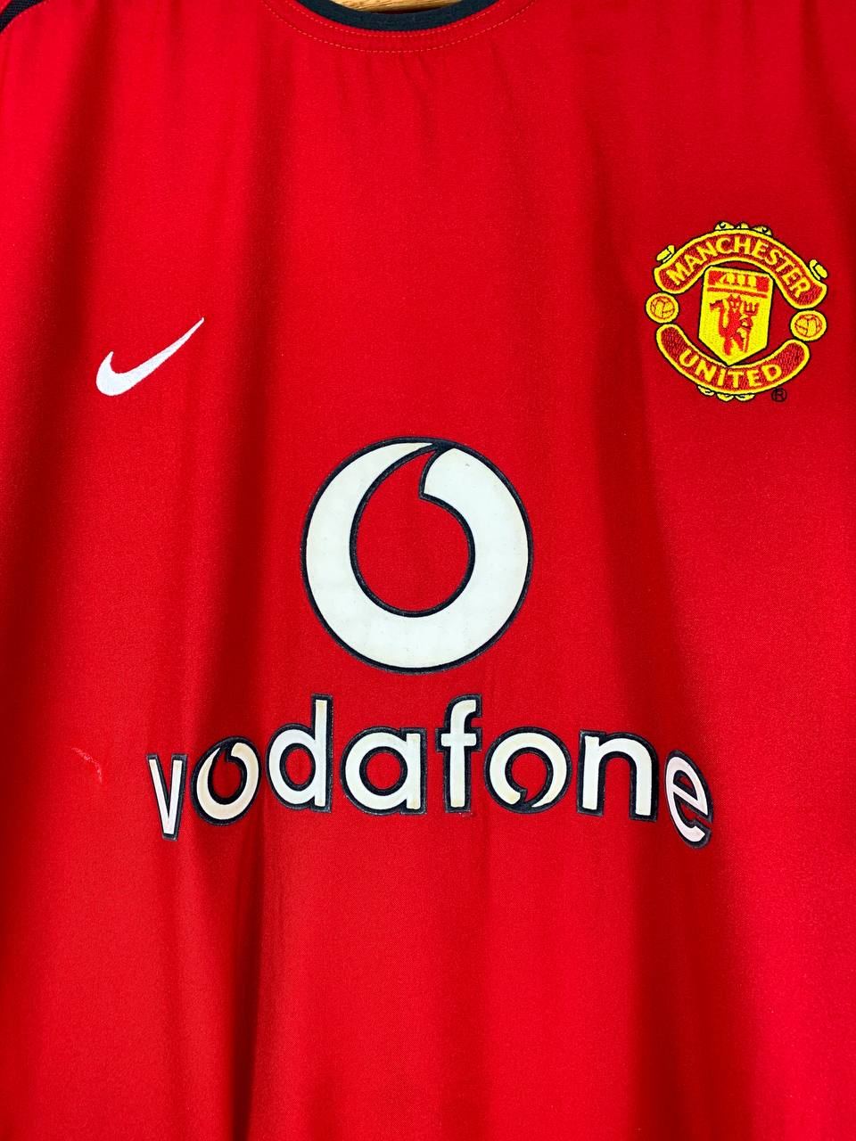 MANCHESTER UNITED 2002/2004 HOME SHIRT #7 BECKHAM