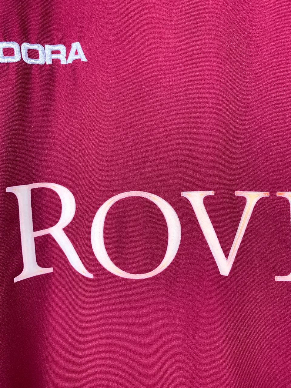 ASTON VILLA 2003/2004 HOME SHIRT #18 ANGEL [L/XL]