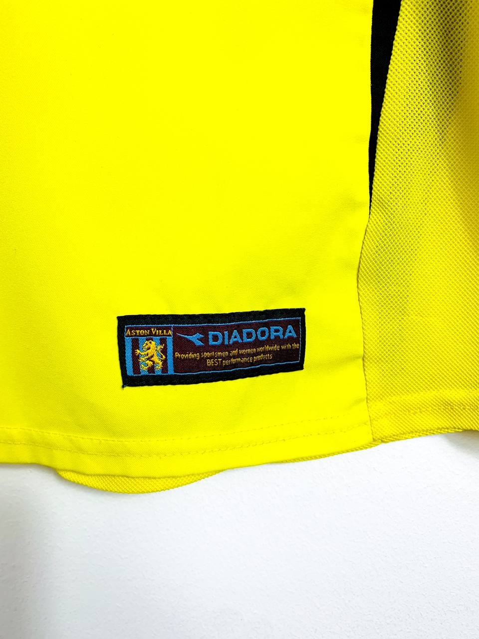 ASTON VILLA 2003/2004 AWAY SHIRT #18 ANGEL [L/XL]