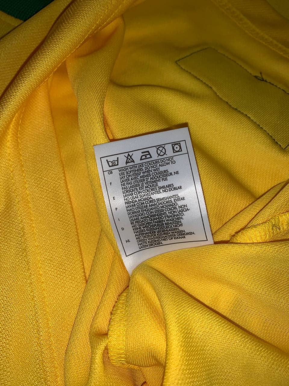 BRAZIL 1998/2000 HOME SHIRT #9 RONALDO [L]