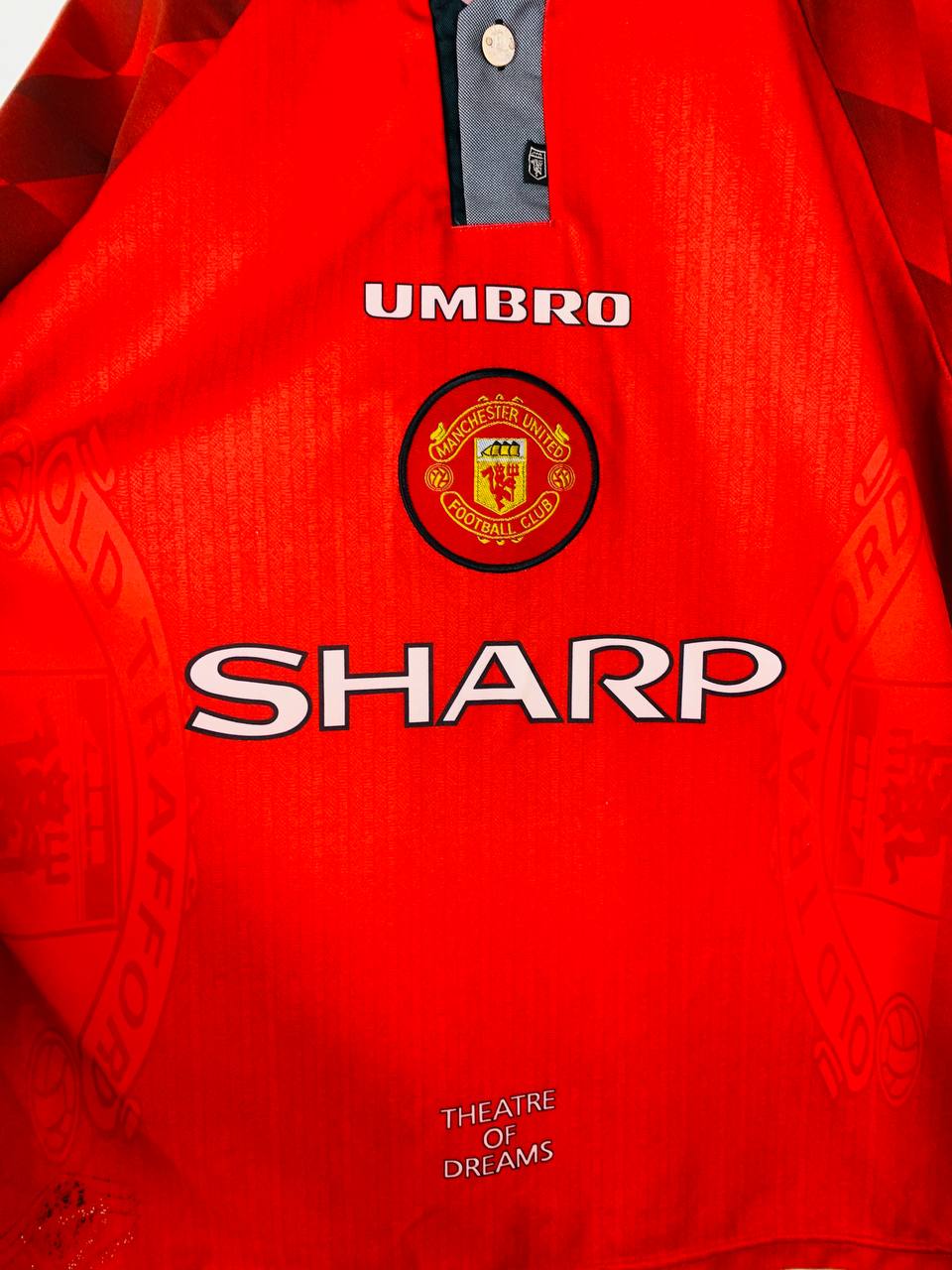 MANCHESTER UNITED 1996/1998 HOME SHIRT #7 CANTONA [M]