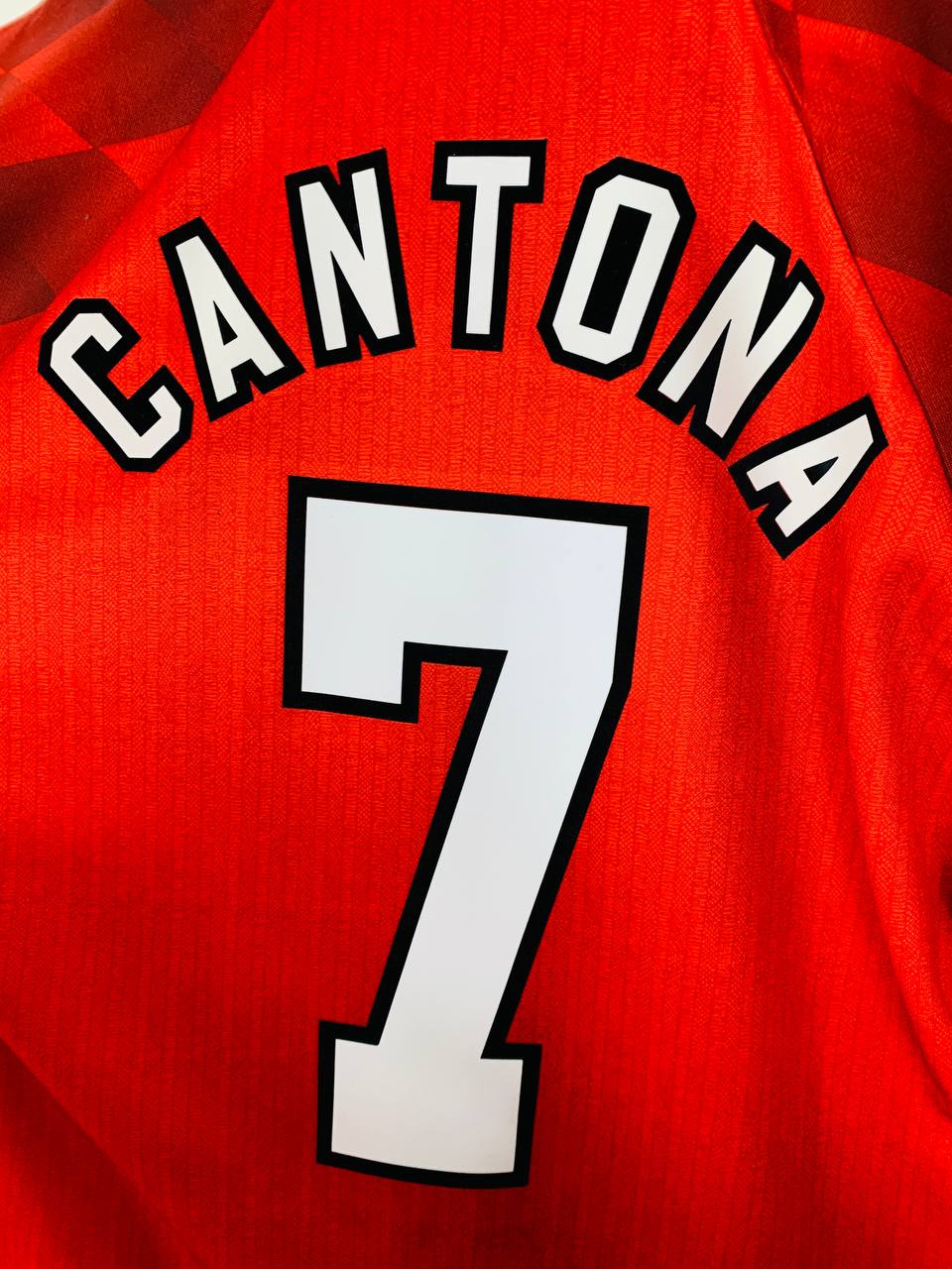 MANCHESTER UNITED 1996/1998 HOME SHIRT #7 CANTONA [M]