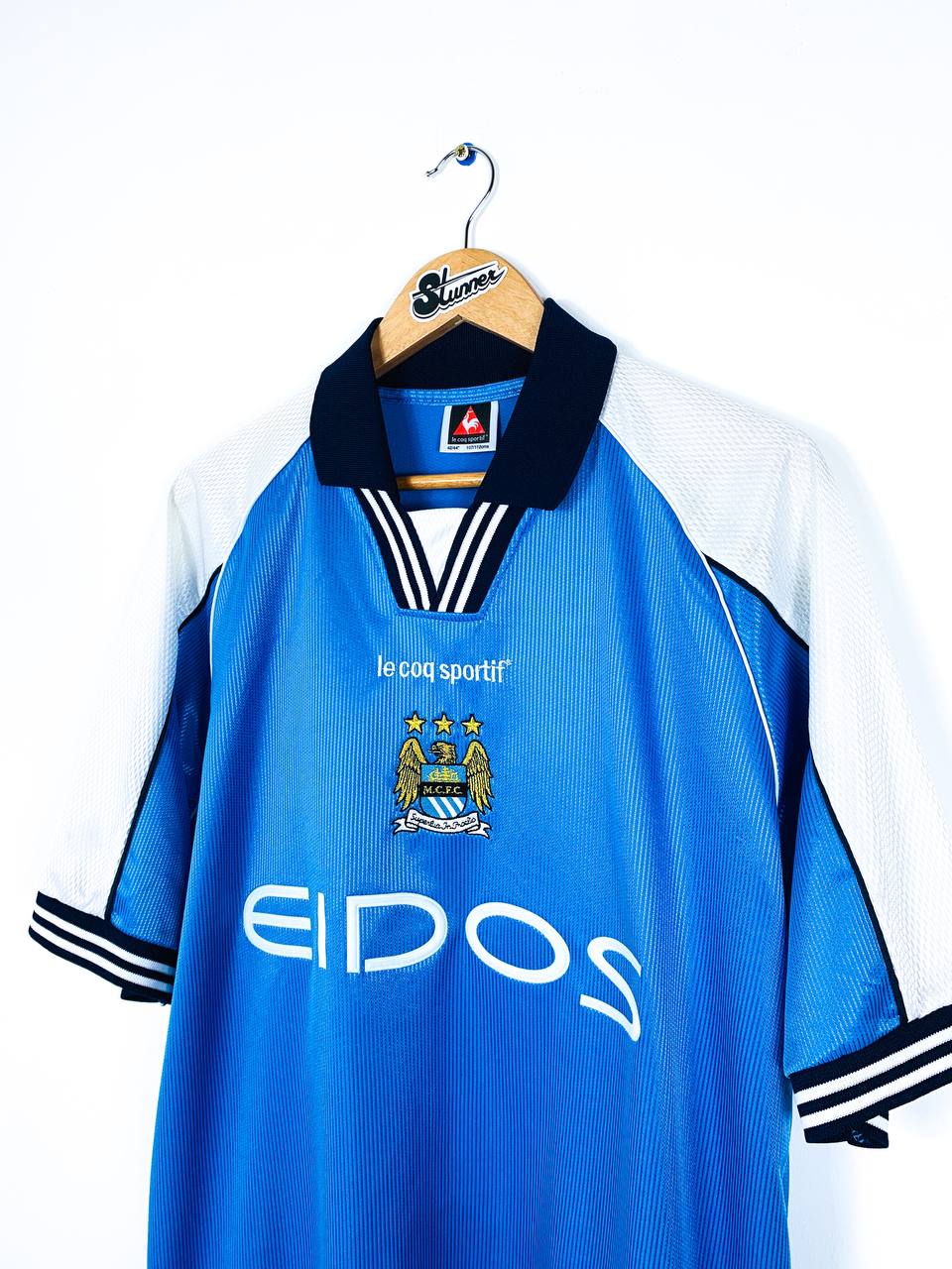 MANCHESTER CITY 1999/2001 HOME SHIRT #15 HAALAND