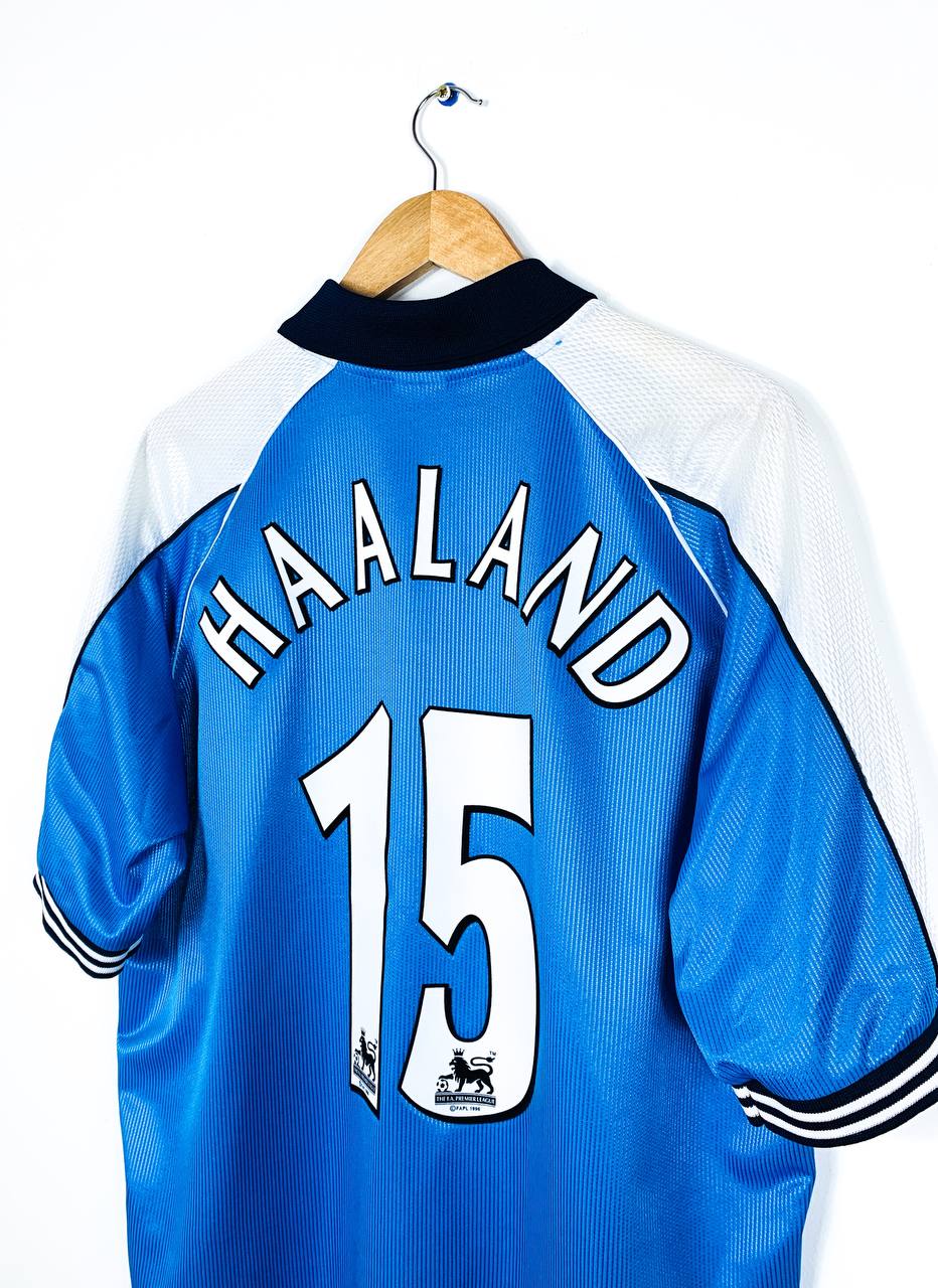 MANCHESTER CITY 1999/2001 HOME SHIRT #15 HAALAND