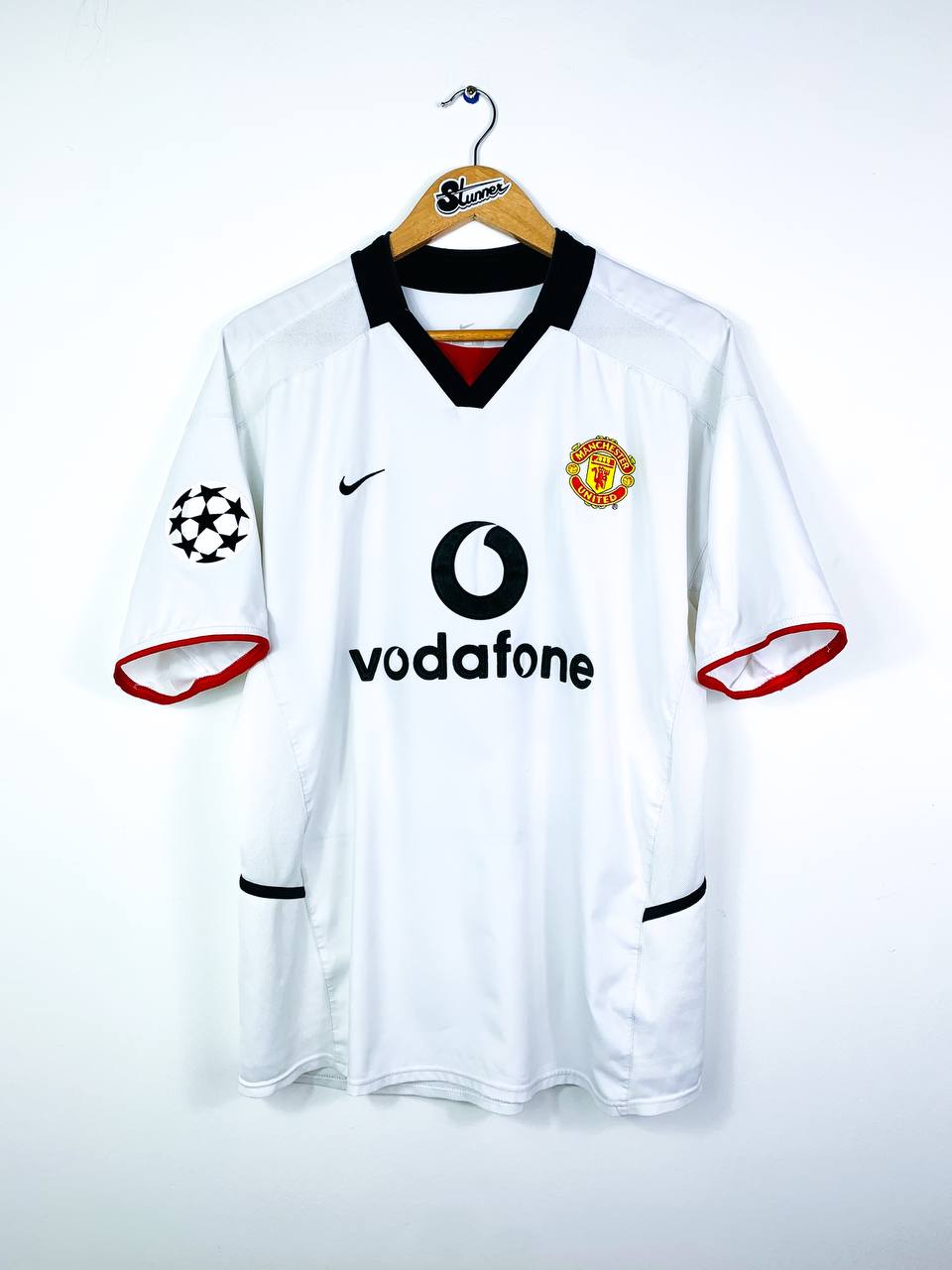 MANCHESTER UNITED 2002/2003 AWAY SHIRT #18 SCHOLES [M]