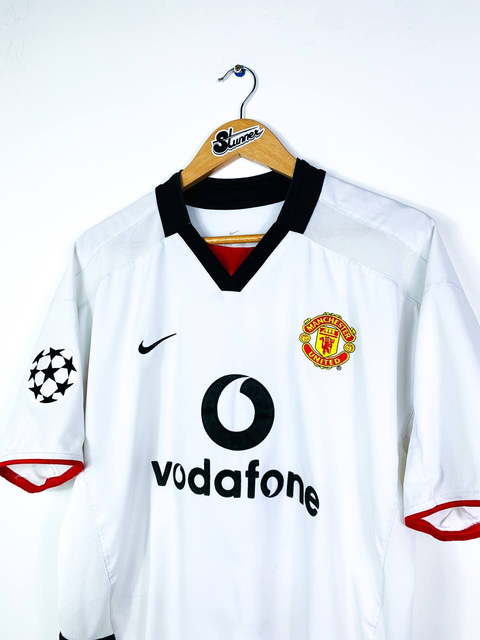 MANCHESTER UNITED 2002/2003 AWAY SHIRT #18 SCHOLES [M]