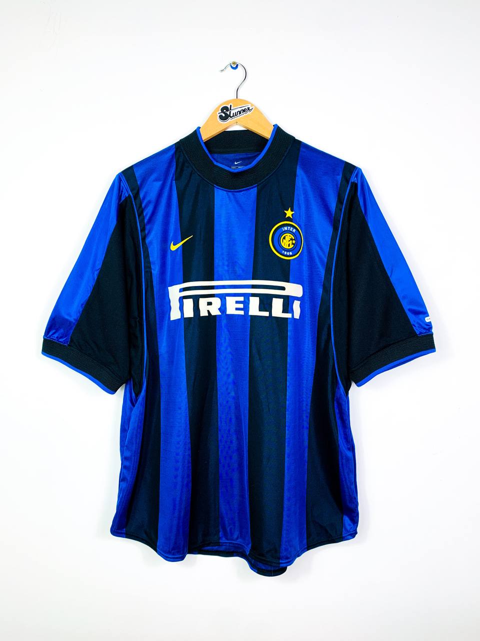 INTER MILAN 2000/2001 HOME SHIRT #9 RONALDO