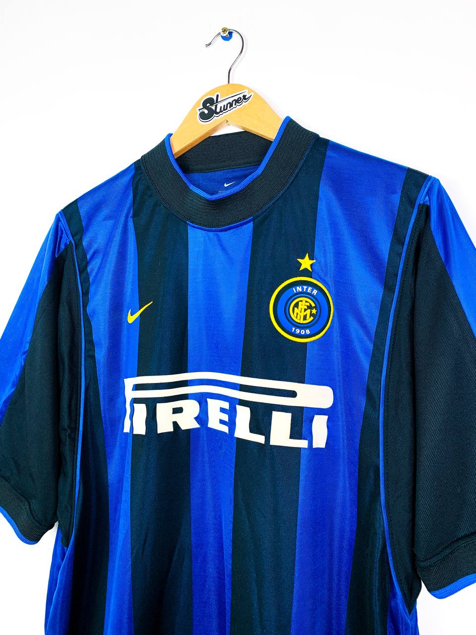 INTER MILAN 2000/2001 HOME SHIRT #9 RONALDO
