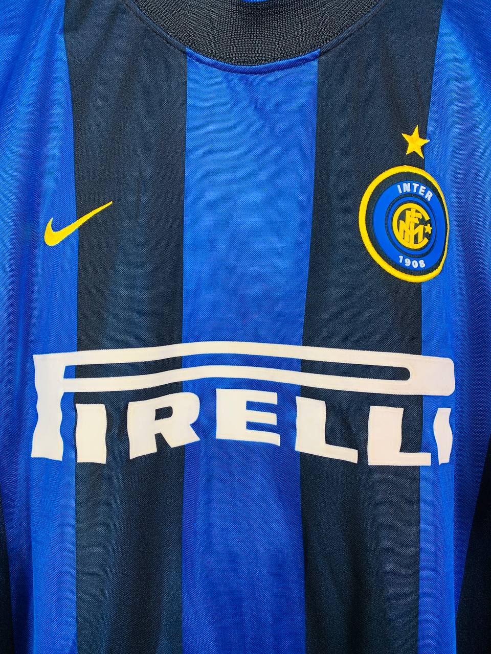INTER MILAN 2000/2001 HOME SHIRT #9 RONALDO
