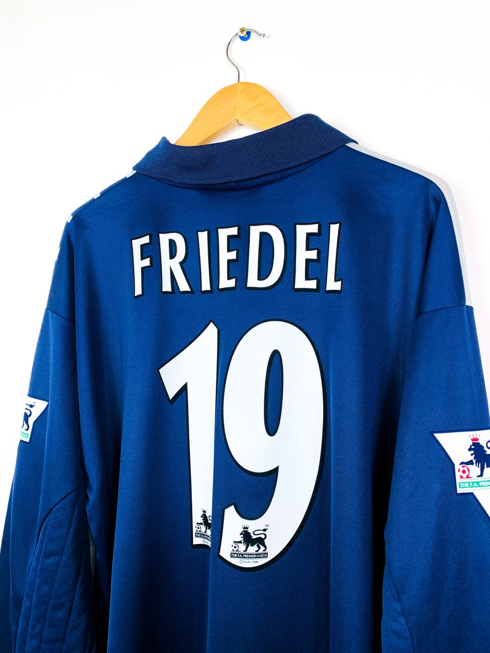 LIVERPOOL 1998/1999 GK SHIRT *L/S* #19 FRIEDEL [XL]